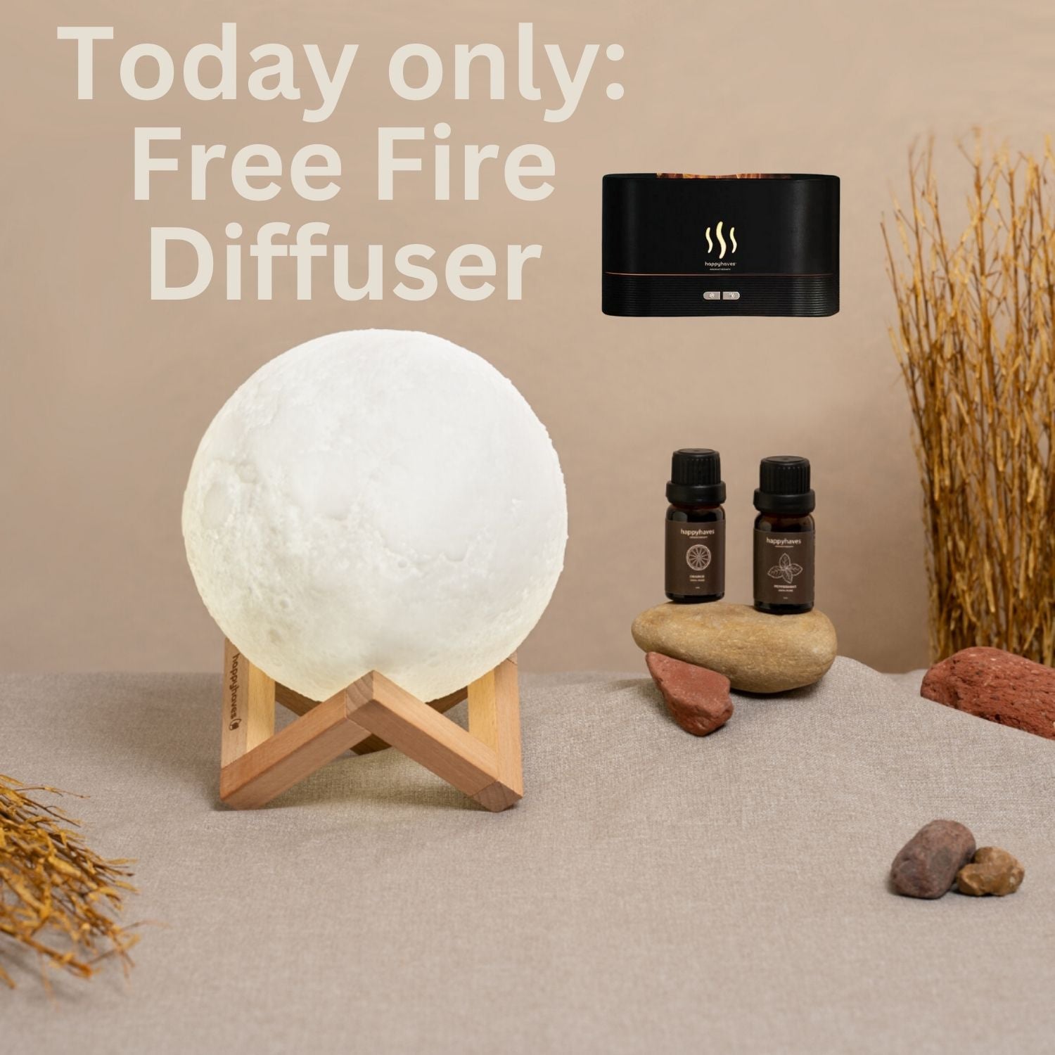 HappyHaves Full Moon® diffuser (Free Fire diffuser bundle)