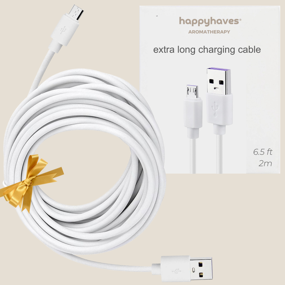 Extra Long Happyhaves Charging Cable for Calming Cloud Diffuser